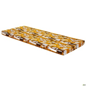 Classic folding-bed mattress (City brown fabric) 1800x750x70