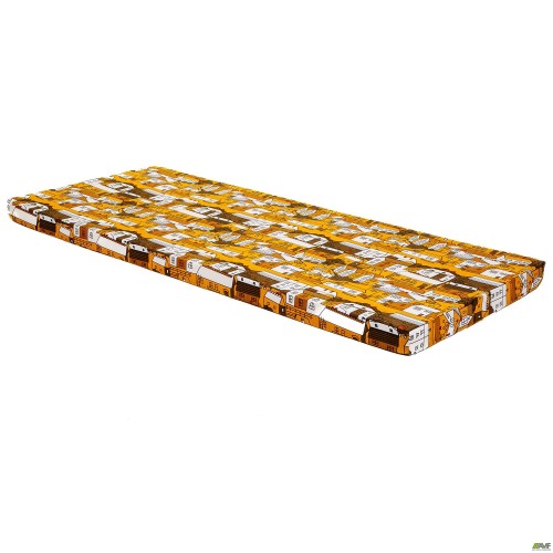 Classic folding-bed mattress (City brown fabric) 1800x750x70