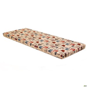 Classic folding-bed mattress (Gazetka N-11 Brit fabric) 1800x750x70 Classic folding-bed mattress (Gazetka N-11 Brit fabric) 1800x750x70