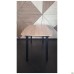 Palermo table (1100x670xH750), black/Sonoma oak
