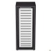Onyx bookcase cabinet with glass 450x400x1090 Moco