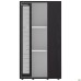Onyx bookcase cabinet with glass 450x400x1090 Moco