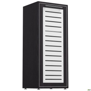 Onyx bookcase cabinet with glass 450x400x1090 Moco Onyx bookcase cabinet with glass 450x400x1090 Moco