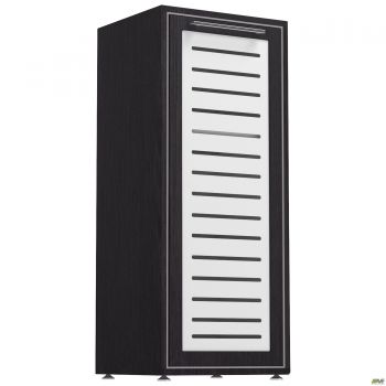 Пенал книжный Оникс 450х400х1090 Моко, стекло