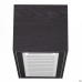 Onyx bookcase cabinet with glass 450x400x1090 Moco