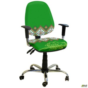 Bridge Chrome Office Chair – Ukraine Design No. 2