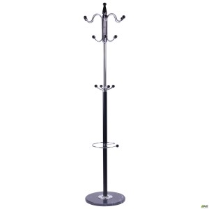 Iris (Y-260A) coat rack, black