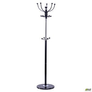 Aurora Y-318 coat rack, black