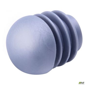 Bar end caps D20mm, grey (set of 4)