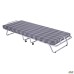 Classic folding cot aluminum-finish with mattress 1900×800 Kilt-1