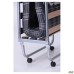 Classic folding cot aluminum-finish with mattress 1900×800 Kilt-1