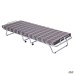 Classic folding cot aluminum-finish with mattress 1900×800 Kilt-4