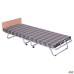 Classic-P folding cot aluminum-finish with mattress 1900×800 Kilt-4