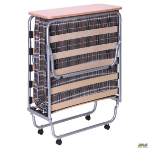 Classic-P folding cot aluminum-finish with mattress 1900×800 Kilt-4 Classic-P folding cot aluminum-finish with mattress 1900×800 Kilt-4