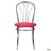Veles chair, chrome frame, Neapol N-36 upholstery