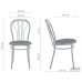 Veles chair, chrome frame, Neapol N-36 upholstery