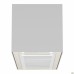 Low bookcase unit Onyx 450x400x1090 Oak Cinnamon, glass doors