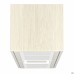 Tall bookcase unit Onyx 450x400x2172 Oak Cinnamon, glass doors