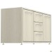 Onyx Stationary Pedestal 1250x440x612 Cinnamon Oak