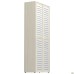 Onyx Bookcase 900x400x2172 Cinnamon Oak, Glass