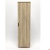 Delta DL-906 Wardrobe 550x420x2078 Blackwood Barley / White-Beige Legs