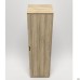 Delta DL-906 Wardrobe 550x420x2078 Blackwood Barley / White-Beige Legs