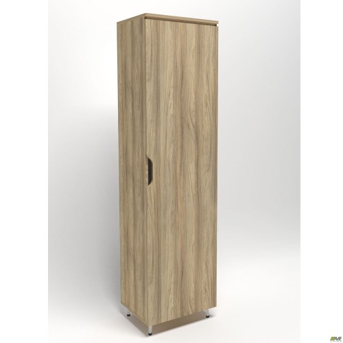 Delta DL-906 Wardrobe 550x420x2078 Blackwood Barley / White-Beige Legs