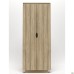 Гардероб Delta DL-908 (864х550х2078мм) Блеквуд ячменный / Опора бело-бежевая
