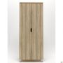 Гардероб Delta DL-908 (864х550х2078мм) Блеквуд Ячмінний / Опора білий беж