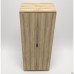 Гардероб Delta DL-908 (864х550х2078мм) Блеквуд ячменный / Опора бело-бежевая