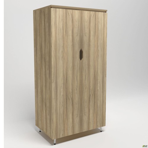 Delta DL-909 Wardrobe 864x550x1685 Blackwood Barley / White-Beige Legs