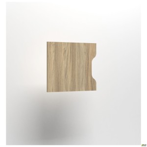 Delta DL-705L chipboard facade (426x390) Blackwood Barley