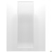 Delta DL-711L glass facade (426x1177x20mm) white profile