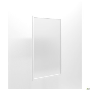 Delta DL-712L glass facade (426x784x20mm) white profile