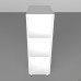 Delta DL-621 Double-Sided Bookshelf 384x620x1185 Basic White / White-Beige Legs