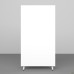 Delta DL-621 Double-Sided Bookshelf 384x620x1185 Basic White / White-Beige Legs