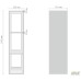 Delta DL-613 wall shelf (256x310x1152mm) Basic White