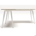 Delta DL-102 Workplace (1590x1600x750mm) Blackwood Barley / White Frame