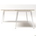 Delta DL-102 Workplace (1590x1600x750mm) Blackwood Barley / White Frame
