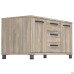 SIG-401 stationary cabinet (1200x600x645mm) black graphite legs/Smoky Liberty Elm