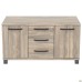 SIG-401 stationary cabinet (1200x600x645mm) black graphite legs/Smoky Liberty Elm