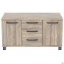 SIG-401 stationary cabinet (1200x600x645mm) black graphite legs/Smoky Liberty Elm