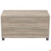 SIG-401 stationary cabinet (1200x600x645mm) black graphite legs/Smoky Liberty Elm