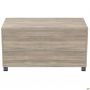 SIG-401 stationary cabinet (1200x600x645mm) black graphite legs/Smoky Liberty Elm