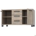 SIG-401 stationary cabinet (1200x600x645mm) black graphite legs/Smoky Liberty Elm