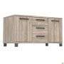 SIG-401 stationary cabinet (1200x600x645mm) black graphite legs/Smoky Liberty Elm