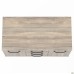 Mobile cabinet SIG-401-1 (1200x600x630mm), black handles / elm liberty smoked