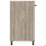 SIG-402 assistant cabinet (800x420x750mm) black graphite legs/Smoky Liberty Elm