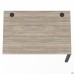 Sectional table element with short crossbars SIG-360 (1000x800x750mm) Black graphite/Liberty Elm