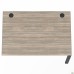 Sectional table element with short crossbars SIG-361 (1187x800x750mm) Black graphite/Liberty Elm